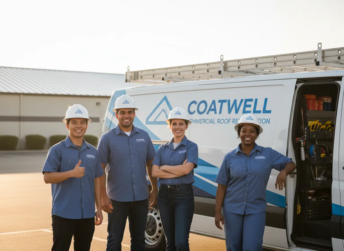 Commercial roof coating company in Brule, WI